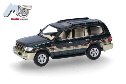 Herpa 87MC000007 Toyota Landcruiser LC 100, zöld (H0)