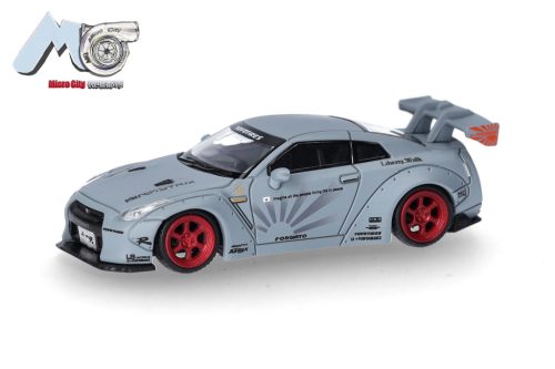 Herpa 87MC000008 Nissan GTR 35, szürke (H0)