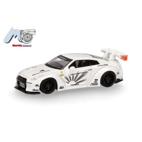 Herpa 87MC000009 Nissan GTR 35, fehér (H0)