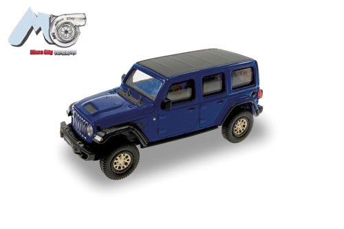Herpa 87MC000013 Jeep Wrangler, kék (2017-) (H0)