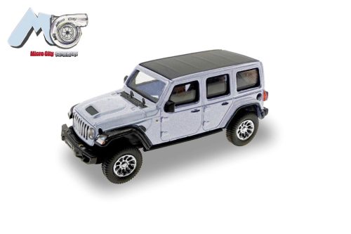 Herpa 87MC000027 Jeep Wrangler, silber (ab 2017