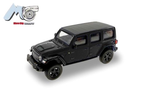Herpa 87MC000028 Jeep Wrangler, fekete (2017-) (H0)