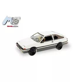 Herpa 87MC000041 Toyota Corolla AE86, fehér (H0)