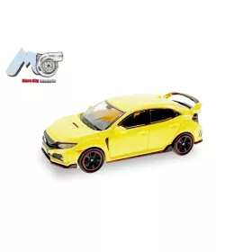 Herpa 87MC000044 Honda Civic Type R, sárga (H0)