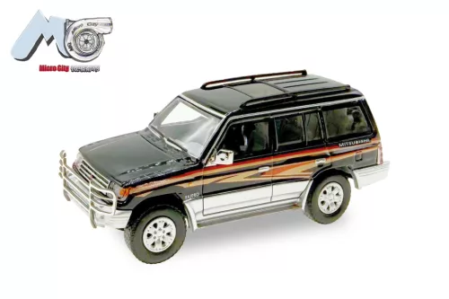 Herpa 87MC000051 Mitsubishi Pajero, fekete (H0)