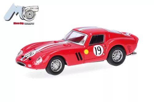 Herpa 87MC000062 Ferrari 250 GTO 19, piros (H0)