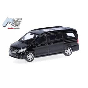 Herpa 87MC000075 Mercedes-Benz V-Klasse busz - fekete (H0)