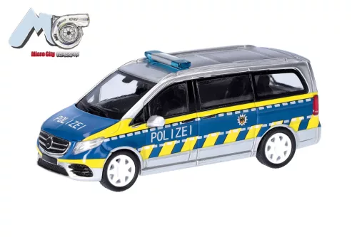 Herpa 87MC000079 Mercedes-Benz V-Klasse busz, Polizei (H0)