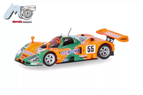 Herpa 87MC000080 Mazda 787B 55, narancs/zöld (H0)