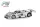 Herpa 87MC000082 Mazda 787B, ezüst (H0)