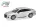 Herpa 87MC000083 Audi RS7, ezüst (H0)