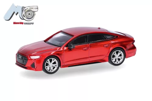 Herpa 87MC000085 Audi RS7, piros (H0)