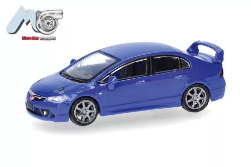 Herpa 87MC000088 Honda Civic FD2, kék (H0)