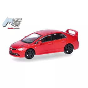 Herpa 87MC000089 Honda Civic FD2, piros (H0)