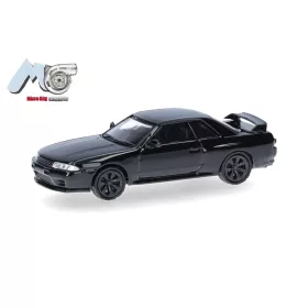 Herpa 87MC000091 Nissan Skyline GTR32, fekete (H0)