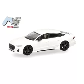 Herpa 87MC000097 Audi RS7, weiß
