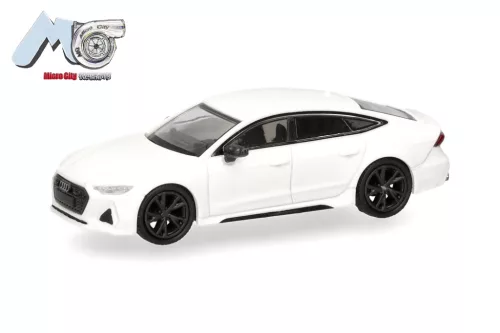 Herpa 87MC000097 Audi RS7, fehér (H0)