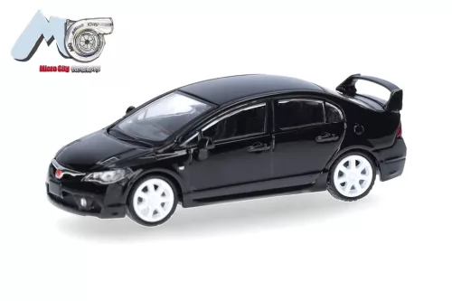 Herpa 87MC000100 Honda Civic FD2, schwarz