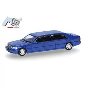 Herpa 87MC000105 MB S600 Pullmann, blau