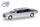 Herpa 87MC000106 Mercedes-Benz S600 Pullmann, ezüst (H0)