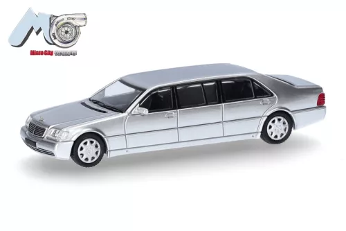 Herpa 87MC000106 MB S600 Pullmann, silber