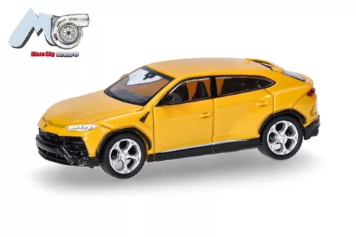 Herpa 87MC000107 Lamborghini Urus, sárga (H0)