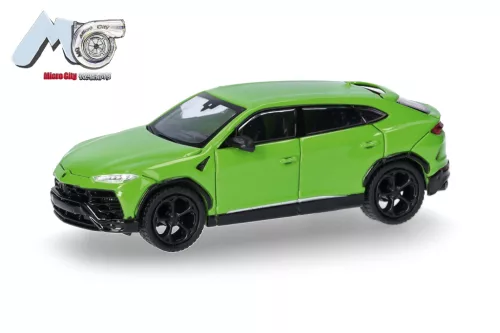 Herpa 87MC000109 Lamborghini Urus, zöld (H0)