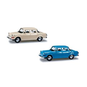 Herpa Skoda 1000 MB H0 1:87 kék vagy fehér