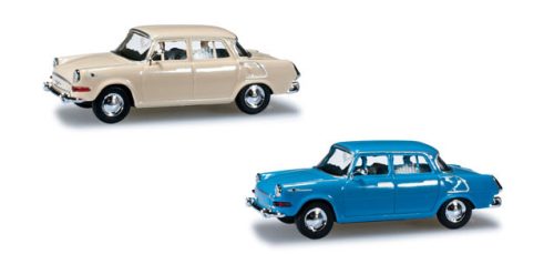 Herpa Skoda 1000 MB H0 1:87 kék vagy fehér