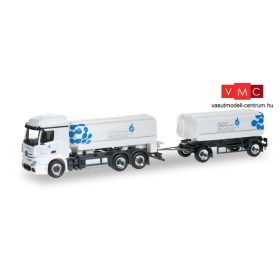 Herpa 915861 Mercedes-Benz Actros 2011 üzemanyagszállító teherautó, pótkocsival - OCC tec