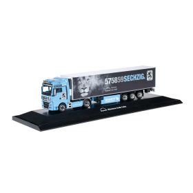Herpa 923446 MAN TGX XXL Euro6 nyergesvontató, hűtődobozos félpótkocsival - München (H0) 