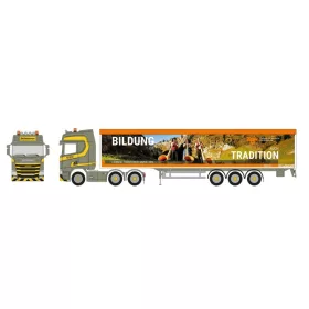   Herpa 925396 Scania CR 20 HD nyergesvontató, alulürítős félpótkocsival - Dornbierer (H0)
