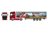 Herpa 927093 Scania CS 20 HD nyergesvontató, alulürítős félpótkocsival - 30 Jahre Braunger (H0)