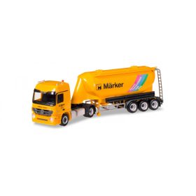 Herpa 931328 Mercedes-Benz Actros '08 L nyergesvontató, silótartályos félpótkocsival - Mä