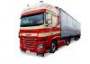 Herpa 931915 DAF XF Super Space Cab Euro 6 nyergesvontató, alulürítős félpótkocsival - Ts