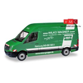   Herpa 095051 Volkswagen Crafter HD dobozos, Wilko Wagner GmbH (H0)