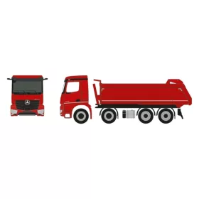   Herpa 954662 Mercedes-Benz Arocs M, 4 tengelyes billencs - Brand A (H0)