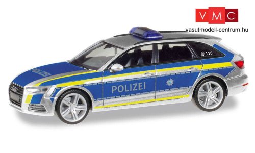 Herpa 095501 Audi A4 Avant német rendőrség, Polizei Ingolstadt (H0)