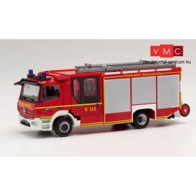   Herpa 095587 Mercedes-Benz Atego 2013 Z-Cab HLF tűzoltó, FW Gelsenkirchen (H0)