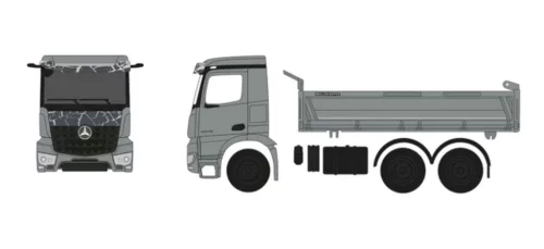 Herpa 958905 Mercedes-Benz Arocs M billencs - Extent (H0)