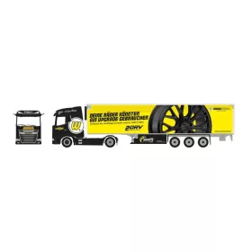   Herpa 961530 DAF XG nyergesvontató, hűtódobozos félpótkocsival - Kalbitz (H0)