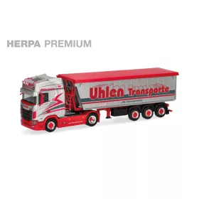   Herpa 961660 Scania CS20 HD nyergesvontató, billencs félpótkocsival - UHLEN (H0)