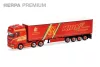 Herpa 962872 Scania CS 20 HD nyergesvontató, ponyvás félpótkocsival - Hans Kirn (H0)