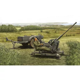   HobbyBoss 80148 2cm Flak38 Late Version/Sd. Ah 51 löveg makett (1/35)