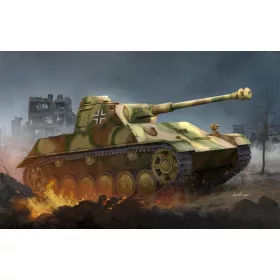   HobbyBoss 80151 German Pz.Kpfw.III/IV auf Einheitsfahrgestell(Small Turret) harcjármű makett (1/35)