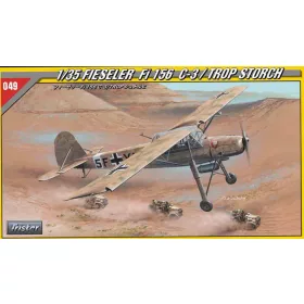   HobbyBoss 80181 Fieseler Fi-156 C-3/TROP Storch repülőgép makett (1/35)