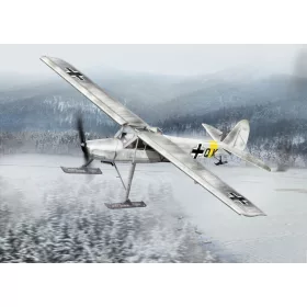   HobbyBoss 80183 Fieseler Fi-156 C-3 Skiplane repülőgép makett (1/35)