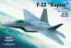 HobbyBoss 80210 Lockheed Martin F-22A ''Raptor'' repülőgép makett (1/72)