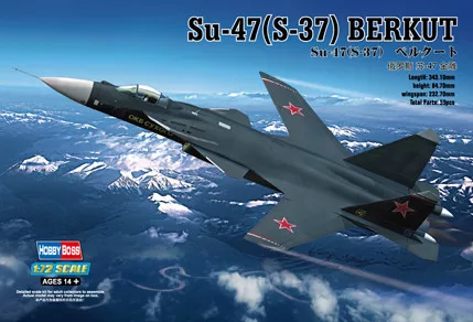 HobbyBoss 80211 Sukhoi SU-47 (S-37) Berkut repülőgép makett (1/72)