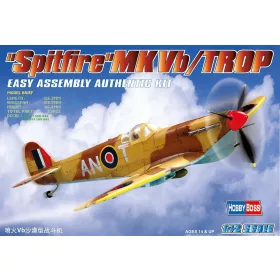 HobbyBoss 80213 Spitfire MK Vb TROP 1/72 repülőgép makett